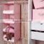 4 Shelf Hanging Closet Organizer with Drawers