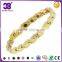 Discount Prices wedding Bracelet with power magnet Full gold Bracelet