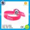 Personalized blank fitness glowing silicone wristband