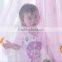 Pink mosquito net for princess