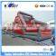 Outdoor Adult Xtreme Rush Inflatable obstacle Course / Castle Slide With Climbing Wall