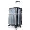 ABS+PC zipper travel trolley hard shell vip luggage