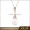 OUXI New fashion charm mother's day gift wholesale jewelry modern pearl necklaces