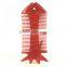 cheap personalized red sandalwood double hair lice comb