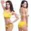 Bikini swimwear small chest favorite Bikini super eplosive loading pad and swimming petals