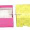 Fashion ladies watch gift box colorful boxes pillow inside good package box design