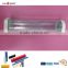 PP transparent PVC clear PE colorful twist screw labelling printing plastic tube packaging for makeups Twist Pack DP