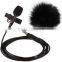 Fuzzy for lavalier microphone windscreen