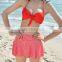 BSC081 Hot sexy young sex girl fission pure skirt bikini swimwear