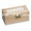 Gift decoration high grade customized elegant style wooden jewelry storage box