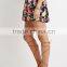 OEM service full all over print new high waist women mini skirt