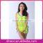 Summer swimsuit split conservative transparent swimwear girl