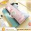 Clear Wholesale Popular 2015 Hot Sell Zipper School Cylindrical Shape Eva Pencil Case