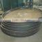 steel pressed printer Flat dished head for boilers machine