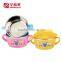 Stainless Steel Plastic Colorful Kid drinking cups with cover 10CM