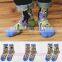 2015 Newest fashion printed picture cotton man sock football sock