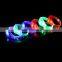 Hot Promotion Giveaways Led Flashing Led Silicone Festival Flashing Bracelet