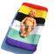 Retail Minky Baby Colorful Stripe Design Minky Baby Changing Pad Cover