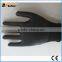BSSAFETY Wholesale black nylon or polyester knitted nitrile coated working gloves for industrial