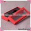 Jewelry paper box with pvc window, for necklace paper box with lid