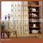 home decoration poly cotton embroidery window curtain / window drapes