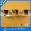 Powder Coated Wood Gain Aluminum Pipe Window Aluminium Profile