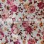 High quality floral printed satin fabric , polyester satin fabric