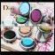 Luxury gold beauty compact salon mirror with logo