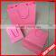 hot sale fodable and reusable candy color paper bag for shopping or gift