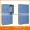 colorful durable 2/4/6 doors cheap metal steel locker cabinets