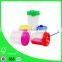 Artist brush cleaner / brush washer with plastic materials