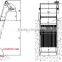 Auto mechanical coarse bar screen machine