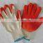 en388 film latex coated working gloves