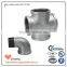 malleable iron pipe fitting cross 4 way made in china