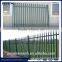 Hot dipped galvanized Steel Anti-climb Security Fence / palisade fence