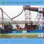 small river sand iron panning suction dredger with magnetic separator