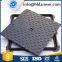 B125 Ductile Iron Manhole Cover with metal chain