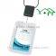 Fleixble elastic high quality id card holder for office working