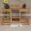 Classic wholesale wooden decoration rack for living room