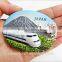 Resin travel souvenir mini world city fridge magnet