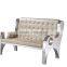 Thick Stainless Steel Leisure Single Sofa Chair ND129