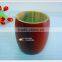 small wooden barrel paulownia wooden bucket with lid for coffee/candy