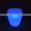 PE Polyethylene Material Plastic LED Illuminated Chairs for Bar Nightclub Coffee House