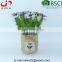 BSCI Audit Factory Popular sales Jute flower pot, Screen printing Jute planter bag