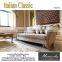 YB66 New Fabric Wooden Sofa Living room furniture 1+2+3 high grade velet