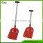 telescopic aluminum handle,car snow shovel, any color available, emergency sport utility shovel