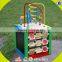 Wholesale Design Funny Cubic Wire Bead Toy,multi-function Wooden Cubic Wire Bead Toy for Kids,wooden Bead Toy W11B060