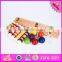 2016 Outdoor garden 6 player funny children wooden croquet game W01A166