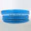 high quality abrasion resistance flexible 1/4"(11mm*6mm) blue PVC hose for various industry