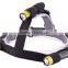 High Quality Nylon Headlamp Band strap,3 Adjustable Point Mini Flashlights fix strap for headlamp